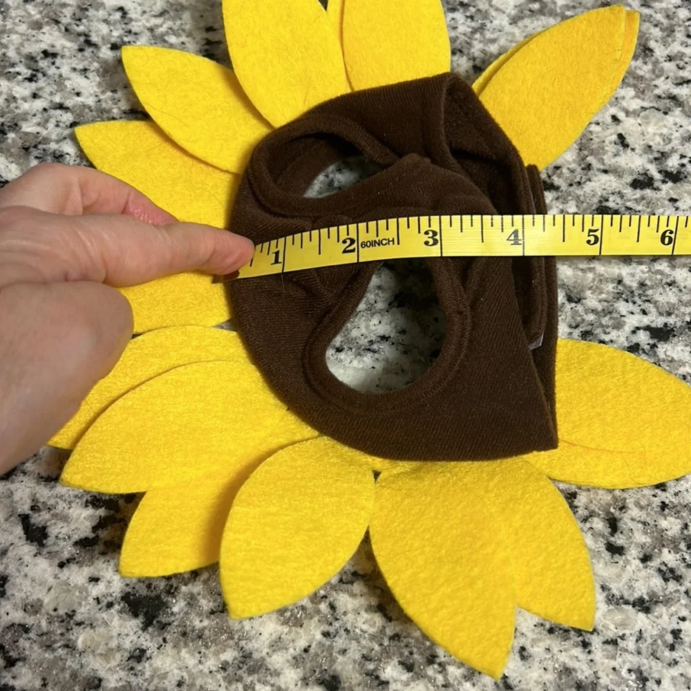 Flower Pet Costume Hat